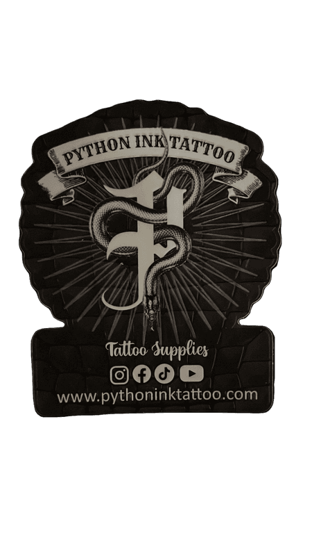 STICKER PYTHON INK TATTOO 3D